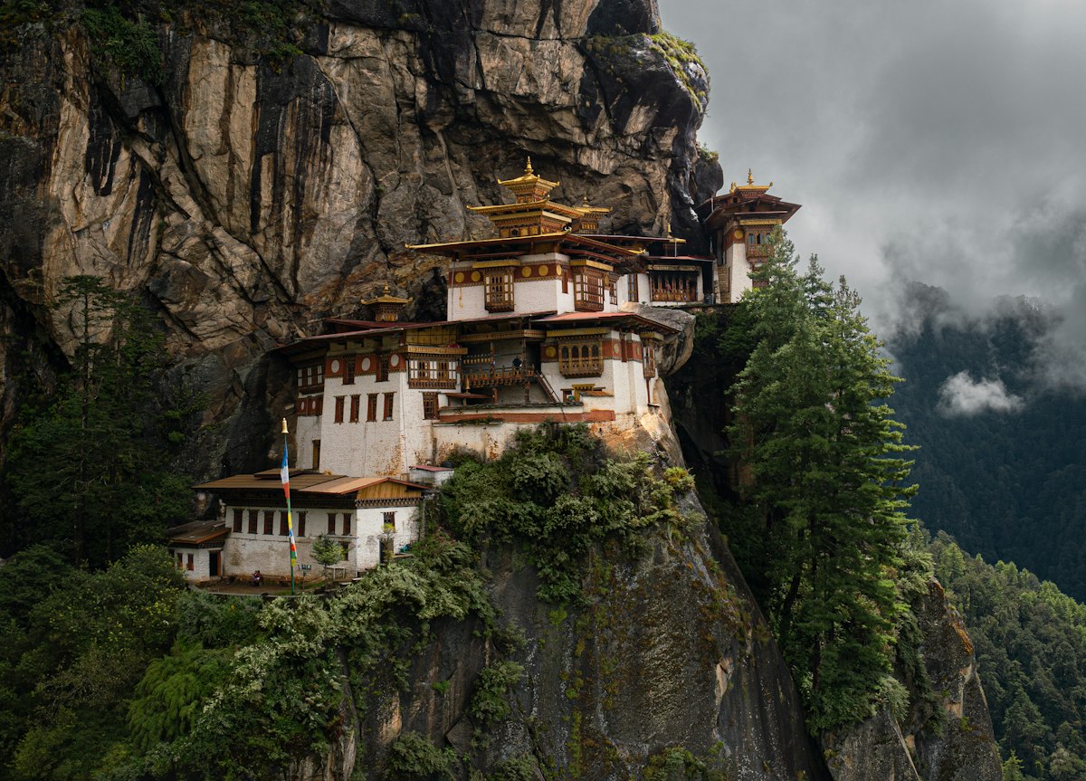 Tiger's Nest monastery in the clouds, Bhutan